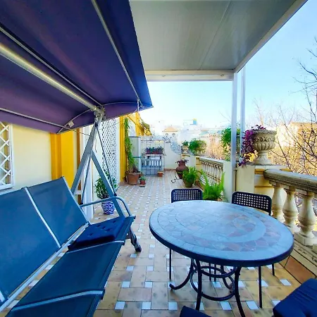 דירה Atico Duplex Alameda De Hercules Gran Terraza סביליה